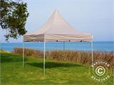 Faltzelt FleXtents PRO Peak Pagoda 3x3m Latte