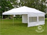 Tente pliante FleXtents PRO 6x6m Blanc, avec 8 cotés Tente pliante FleXtents PRO 6x6m Blanc, avec 8 cotés
