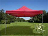 Tente pliante FleXtents PRO 4x8m Rouge