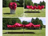 Carpa plegable FleXtents PRO 4x8m Rojo