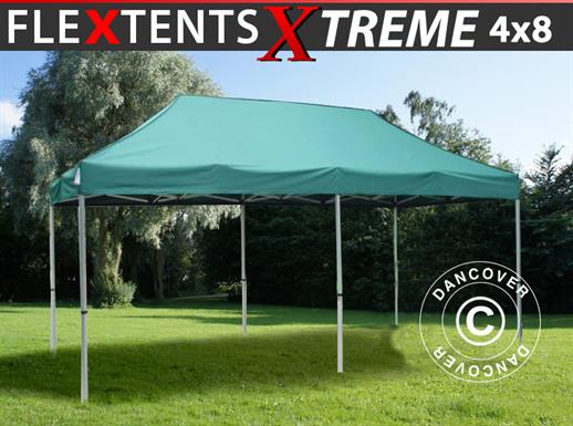 Foldetelt FleXtents Xtreme 50 4x8m Grøn