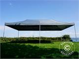 Tente pliante FleXtents PRO 4x8m Gris, avec 6 cotés