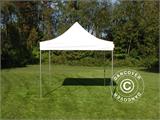 Tente pliante FleXtents PRO 3x3m Blanc, Ignifugé