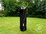Pop up aiatelk FleXtents Xtreme 50 3x3m must, Tuld Tõkestav, kaasas 4 külgseinad Pop up aiatelk FleXtents Xtreme 50 3x3m must, Tuld Tõkestav, kaasas 4 külgseinad