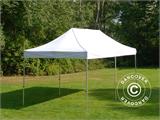 Faltzelt FleXtents PRO 3x6m Weiß, Flammenhemmend