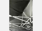 Carpa plegable FleXtents PRO 3x6m Negro, Ignífuga