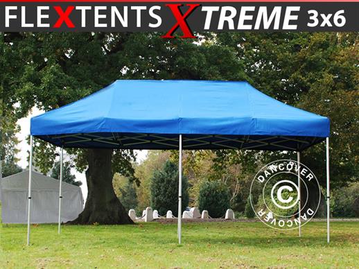 Faltzelt FleXtents Xtreme 60 3x6m Blau