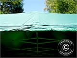 Tente pliante FleXtents PRO 4x6m Vert, avec 8 cotés