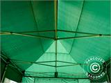 Vouwtent/Easy up tent FleXtents PRO 4x6m Groen, inkl. 8 Zijwanden