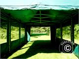 Gazebo pieghevole FleXtents Xtreme 50 4x6m Verde, inclusi 8 fianchi