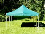 Tente pliante FleXtents Xtreme 50 4x6m Vert, avec 8 cotés