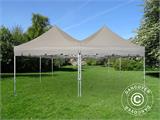 Quick-up teltet FleXtents PRO Peak Pagoda 6x6m, Latte