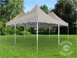 Pop up gazebo FleXtents PRO Peak Pagoda 6x6 m, Latte