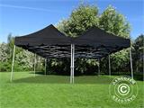 Brzo sklopivi paviljon FleXtents PRO Peak Pagoda 6x6m, Crna