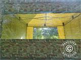 Tente pliante FleXtents Xtreme 50 4x4m Camouflage, avec 4 cotés