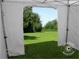 Faltzelt FleXtents Pagoda Xtreme 50 4x4m / (5x5m) Weiß, mit 4 Seitenwänden