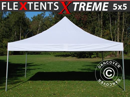 Quick-up telt FleXtents Xtreme 50 5x5m Hvit
