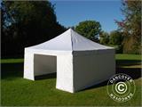 Gazebo pieghevole FleXtents Xtreme 50 5x5m Bianco, inclusi 4 fianchi