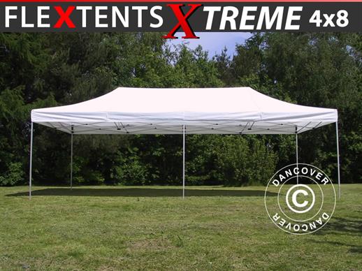 Gazebo pieghevole FleXtents Xtreme 50 4x8m Bianco