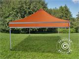 Tenda Dobrável FleXtents PRO, Tenda de trabalho 3x3m Laranja Refletiva