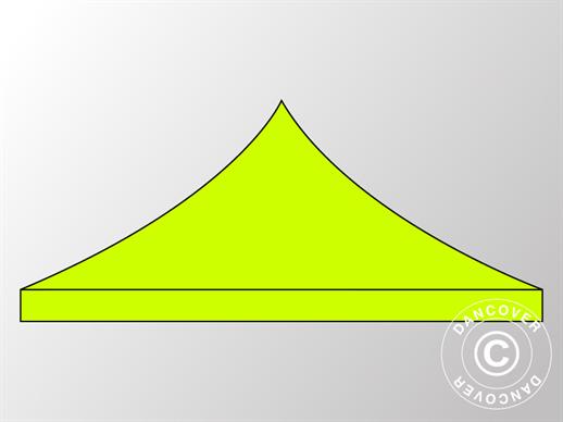 Roof cover for Pop up gazebo FleXtents 3x3 m, Neon yellow/green