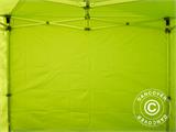 Pop up gazebo FleXtents PRO 3x3 m Neon yellow/green, incl. 4 sidewalls