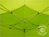 Brzo sklopivi paviljon FleXtents Pro 3x3m Neon žuta/zelena, uključ. 4 bočne stranice