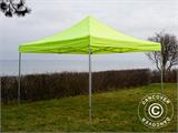 Vouwtent/Easy up tent FleXtents Xtreme 50 4x4m Neon geel/groen
