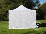 Tente pliante FleXtents PRO 3,5x3,5m Blanc, avec 4 cotés