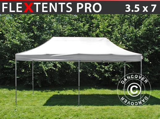 Vouwtent/Easy up tent FleXtents PRO 3,5x7m Wit