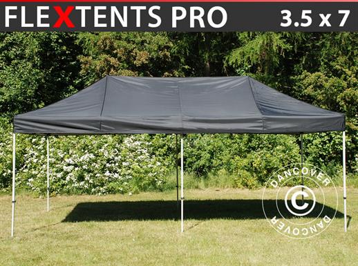 Pop up gazebo FleXtents PRO 3.5x7 m Black