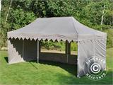 Tente Pliante FleXtents PRO "Morocco" 3x6m Latte, avec 6 cotés Tente Pliante FleXtents PRO "Morocco" 3x6m Latte, avec 6 cotés