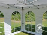 Tente pliante FleXtents PRO Vintage Style 3x3m Blanc, avec 4 cotés Tente pliante FleXtents PRO Vintage Style 3x3m Blanc, avec 4 cotés