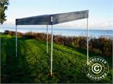 Tente pliante FleXtents PRO Trapezo 3x3m Gris, avec 4 cotés Tente pliante FleXtents PRO Trapezo 3x3m Gris, avec 4 cotés