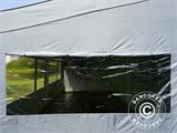 Vouwtent/Easy up tent FleXtents PRO Trapezo 3x6m Grijs, inkl. 4 Zijwanden