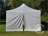 Vouwtent/Easy up tent FleXtents PRO Vintage Style 4x8m Wit, inkl. 6 zijwanden