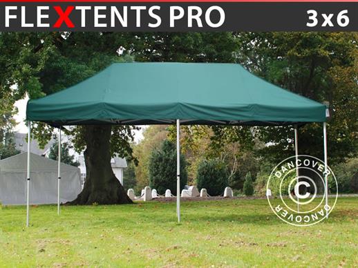 Quick-up telt FleXtents PRO 3x6m Grønn