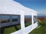 Gazebo pieghevole FleXtents PRO 4x6m Bianco, inclusi 8 fianchi