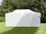 Tente pliante FleXtents PRO "Arched" 3x6m Blanc, avec 6 cotés
