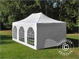 Vouwtent/Easy up tent FleXtents PRO Vintage Style 4x6m Wit, inkl. 8 Zijwanden