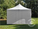 Vouwtent/Easy up tent FleXtents PRO Vintage Style 4x8m Wit, inkl. 6 zijwanden