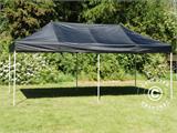 Gazebo pieghevole FleXtents Basic v.3, 3x6m Nero