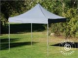 Carpa plegable FleXtents PRO Steel 3x3m Gris