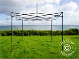 Faltzelt FleXtents PRO Steel 3x3m Gestreift, mit 4 Seitenwänden