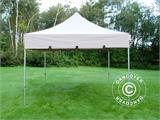 Tente pliante FleXtents PRO Steel "Peaked" 3x3m Latte