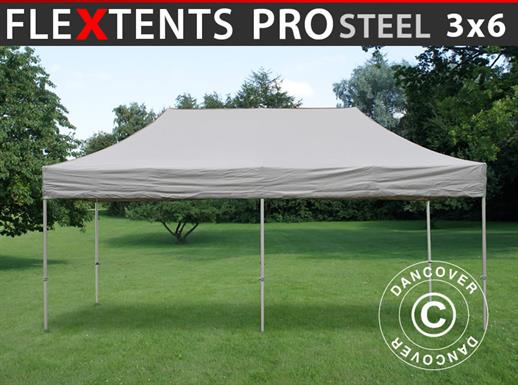 Faltzelt FleXtents PRO Steel 3x6m Latte