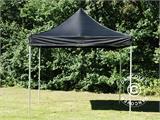 Vouwtent/Easy up tent FleXtents PRO Steel 3x3m Zwart