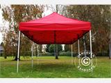 Carpa plegable FleXtents PRO Steel 3x6m Rojo