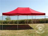 Tenda Dobrável FleXtents PRO Steel 4x6m Vermelho