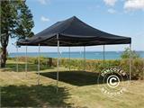 Prekybinė palapinė FleXtents PRO Steel 4x6m Juoda